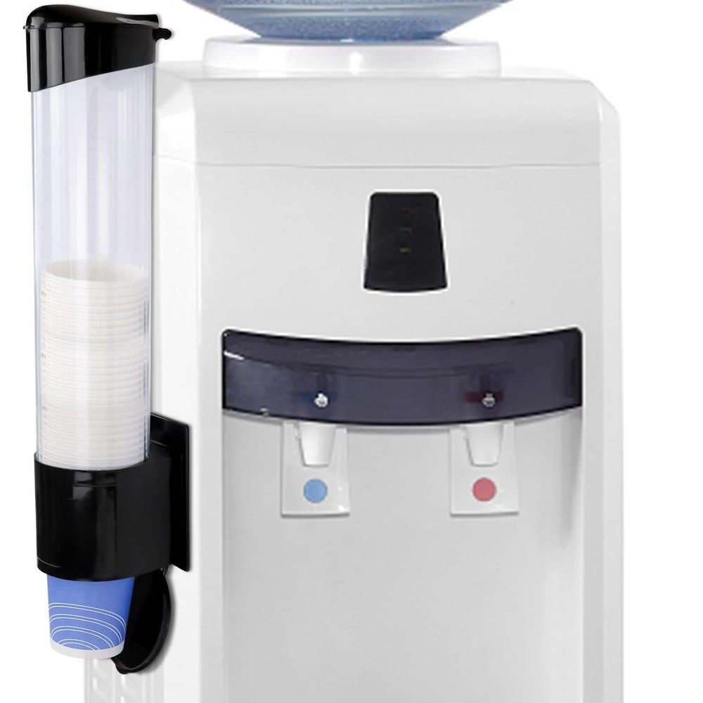 Cup Dispenser, Water Cooler Pull Type Cup Holder Fits 5oz - 7oz Cone or Flat ...