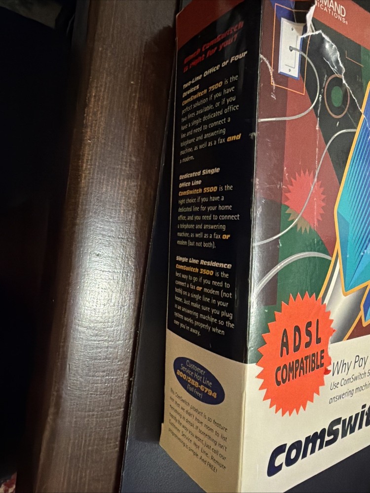 Command Communications Com (CS5500) 4-Ports External Switch Not Tested