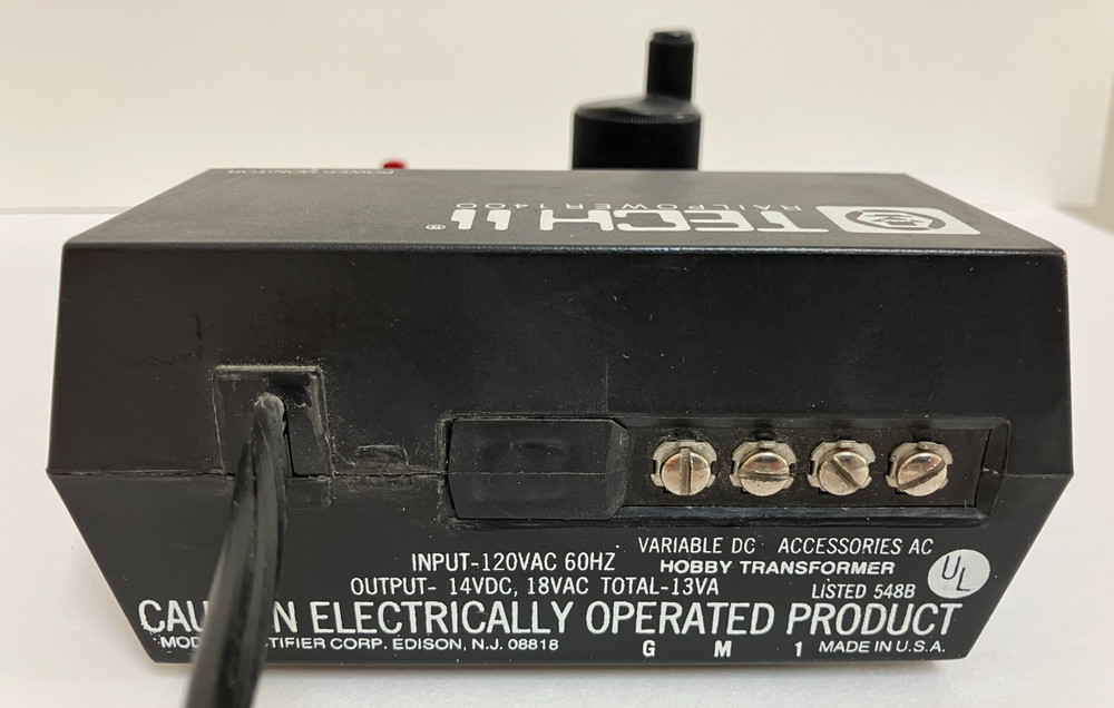 MRC TECH II RAILPOWER 1400 POWER PACK-TESTED FINE