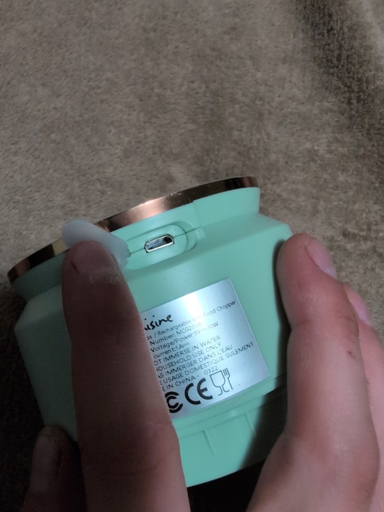 Mini Cordless / Rechargeable Chopper