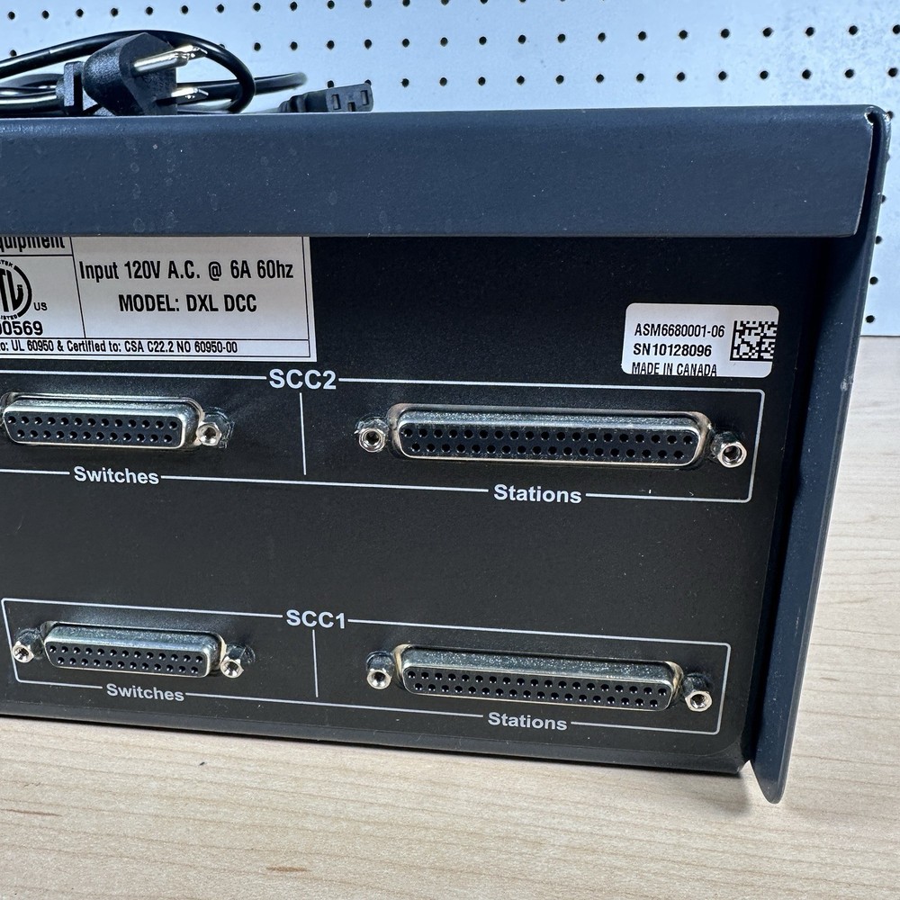 Harding Instruments Microcomm Digital Intercom System DXL DCC