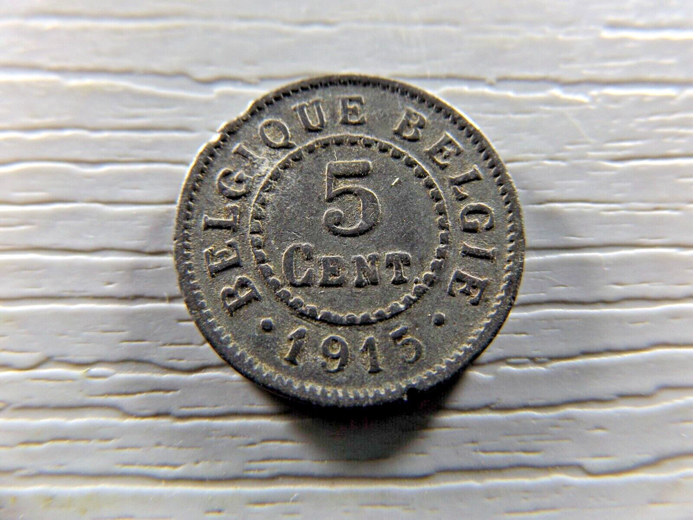BELGIUM 1915 5 Centimes