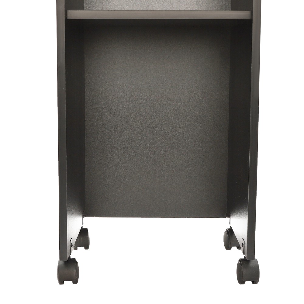 Ecological Rolling Adjustable Storage Medical Laptop Computer Cart for Classroom
