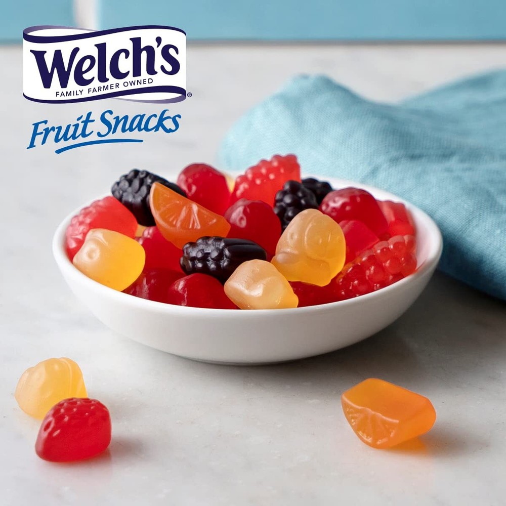 Welch's Fruit Snacks, Variety Pack With Mixed Fruit, Berries 'N Cherries &