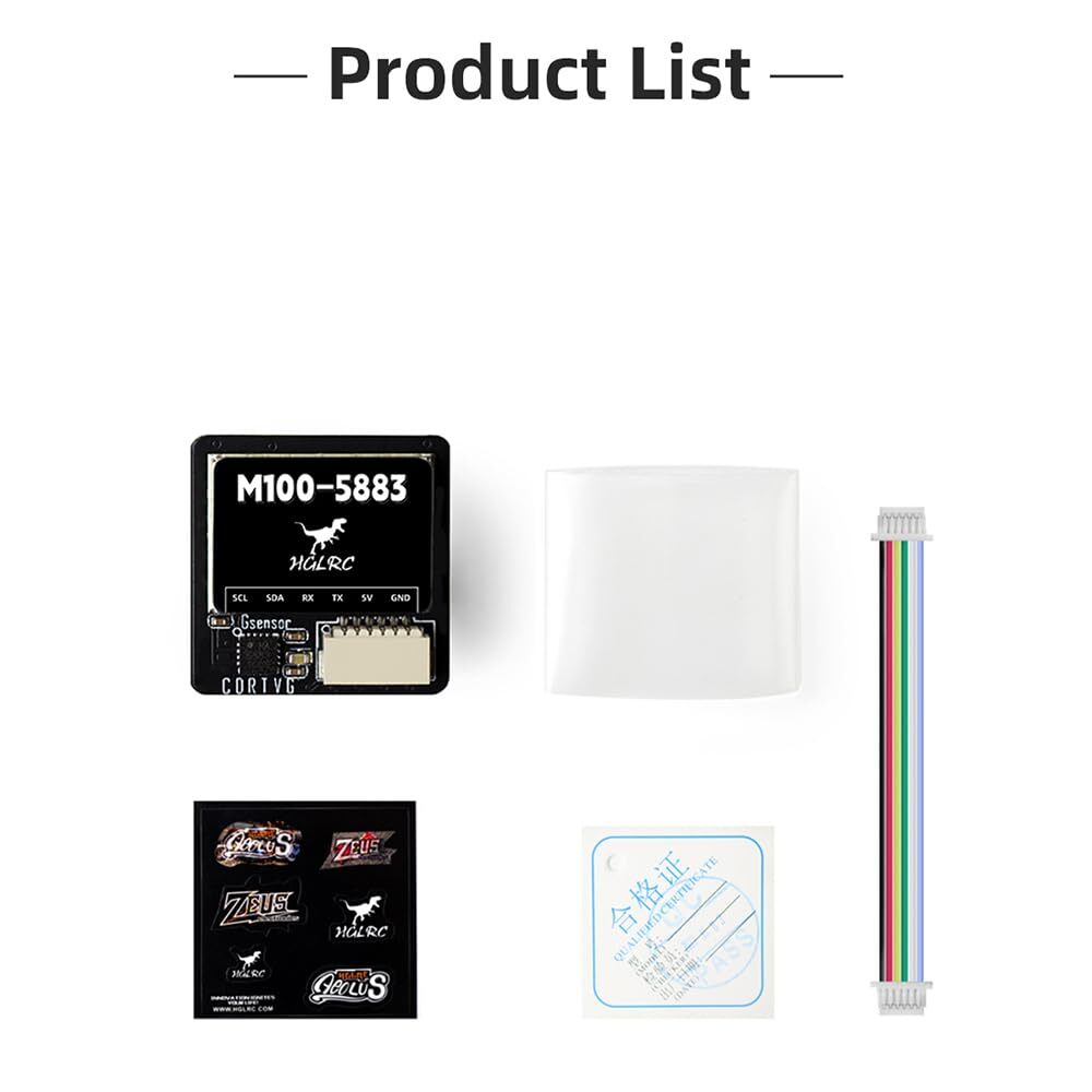 M100-5883 GPS Compass Module Upgraded 10th Generation Chip Compatible with FP...