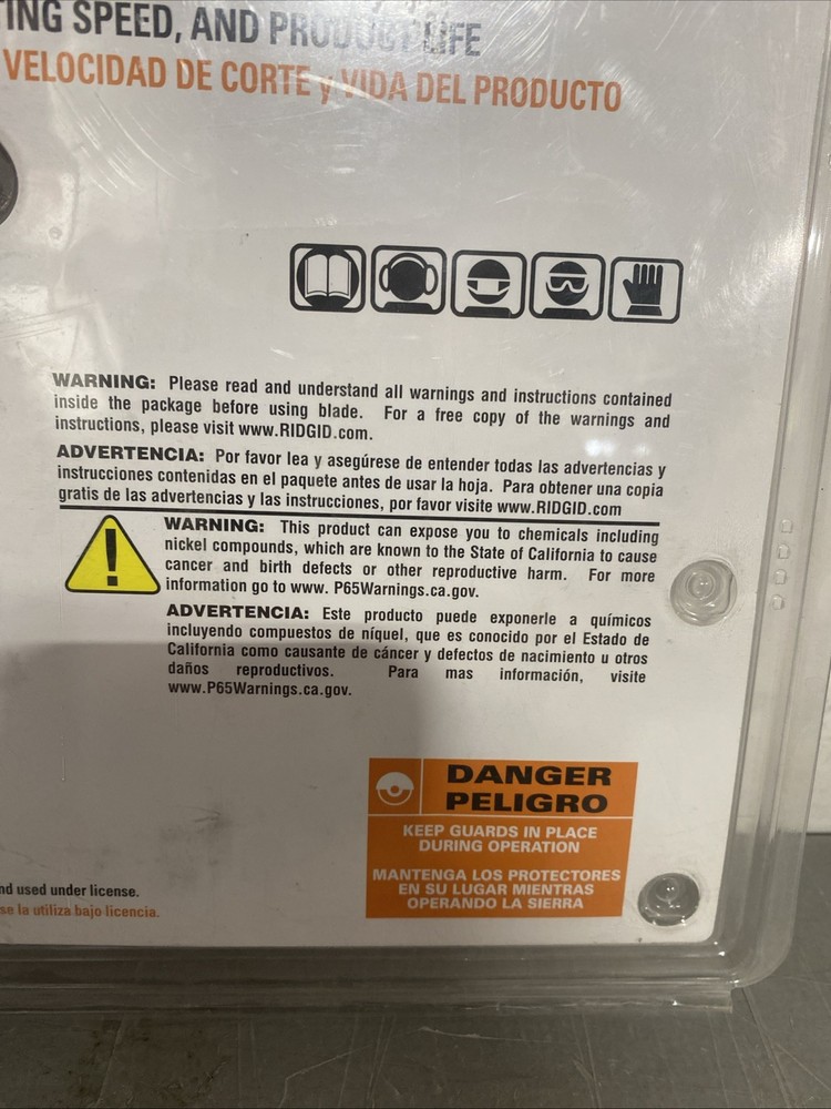 RIDGID 10 in. Segmented Diamond Blade