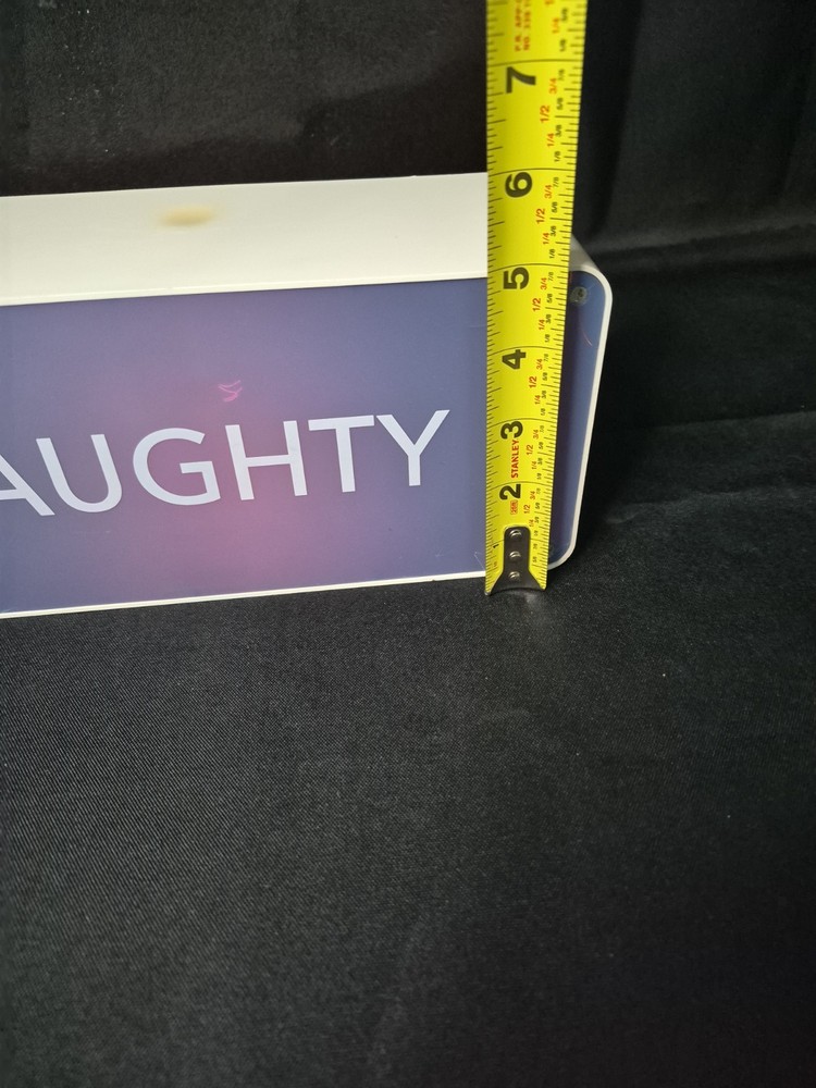 Naughty And Nice Light Box / NIGHT LIGHT Sign, Unique And Fun..