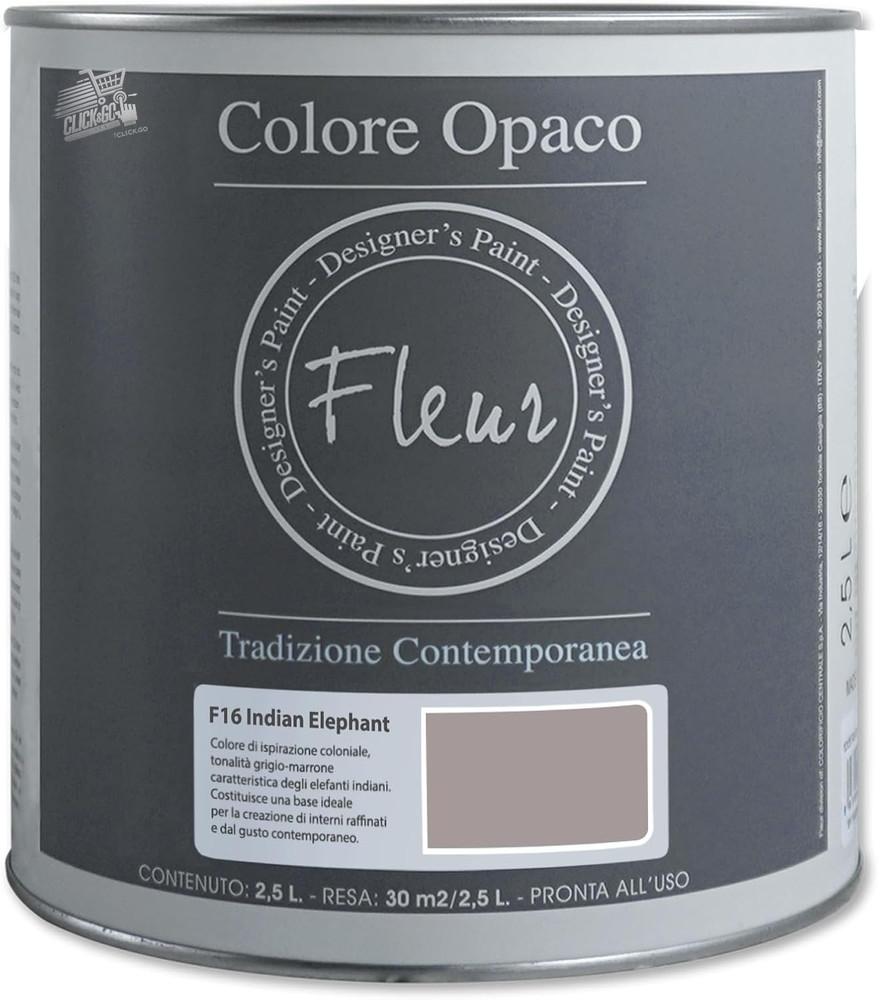 | Chalk Paint Matte, 2.5L, Unsanded, Multi-surface, Color F