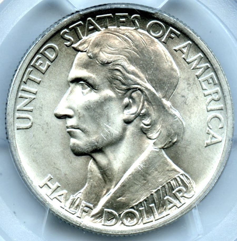 1938 Boone Silver Commemorative, PCGS MS64