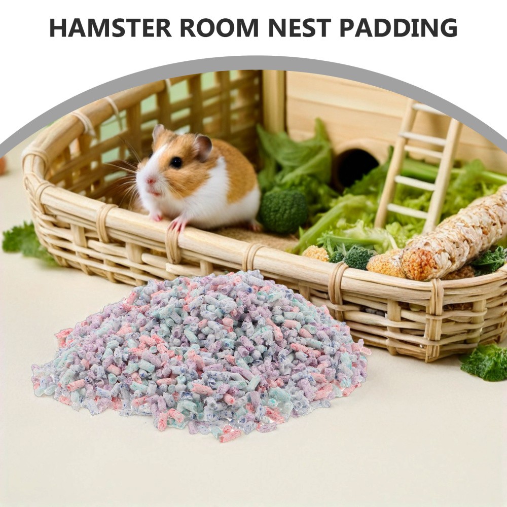 Paper Hamster Bedding for Hamsters Nesting Supplies Hamper Shredded