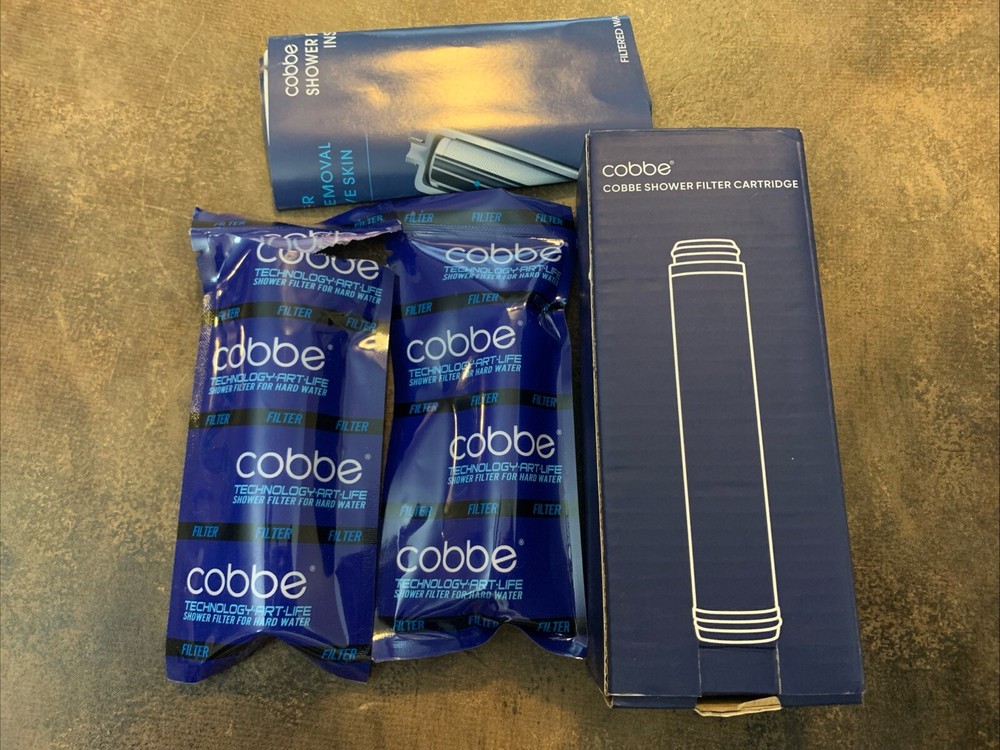 Cobbe 2 Pack Replacement Filters for Handheld Shower Head - Water Softener