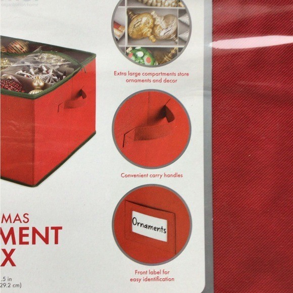 NEW! Ornament storage box