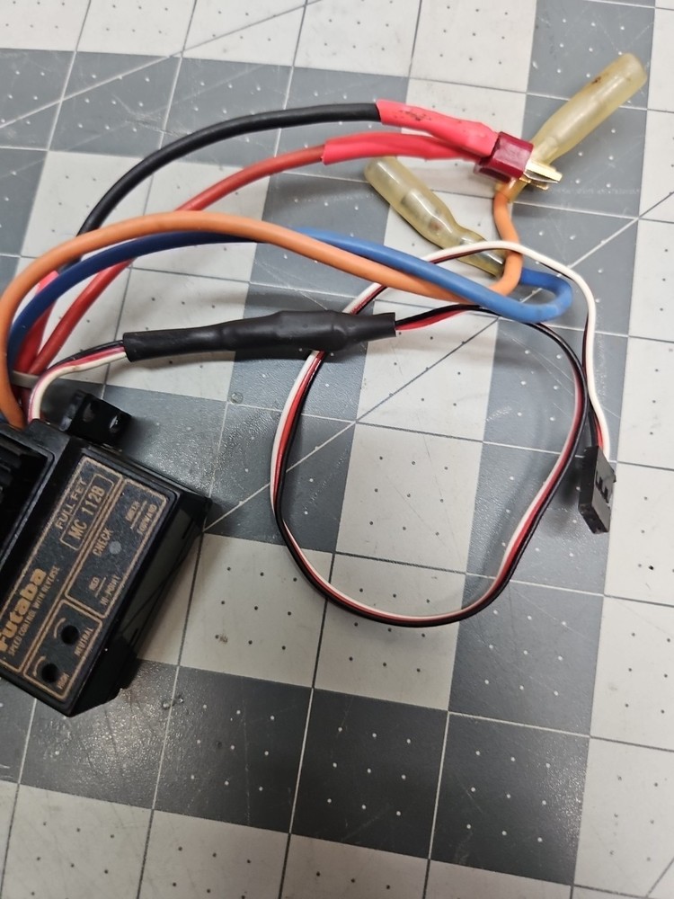 FUTABA MC-112B Tested VINTAGE /ESC Brushed SPEED CONTROLLER WITH REVERSE Fast s