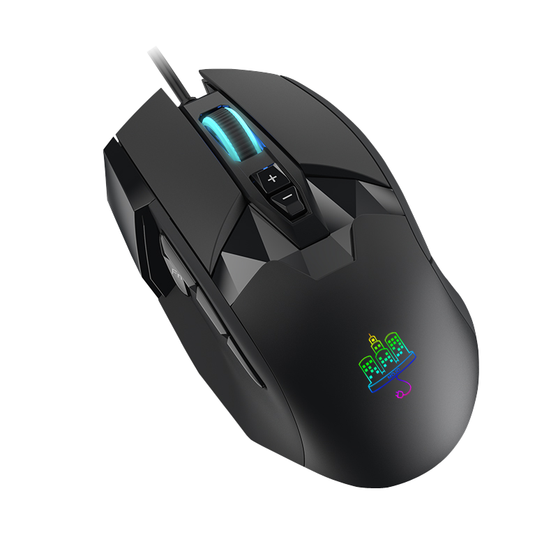 MOJO Pro Performance Silent Gaming Mouse - Wired Customizable Gaming Mouse