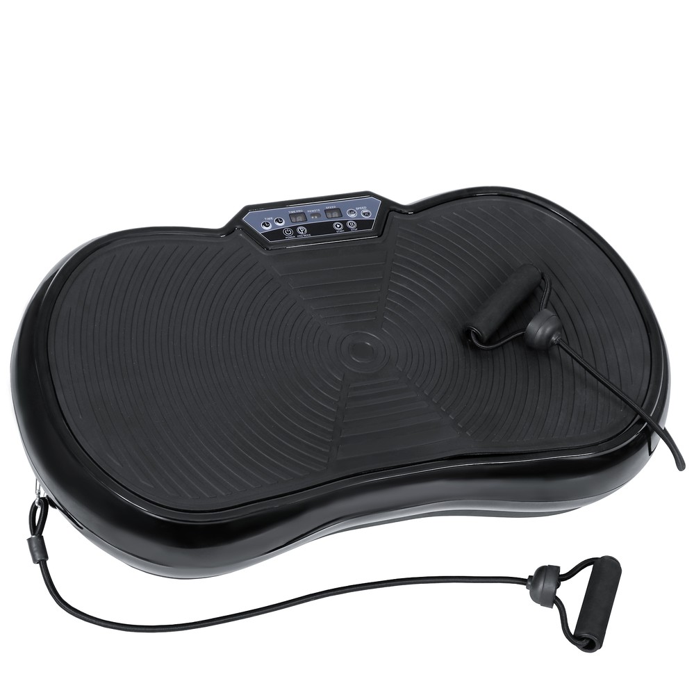 Pro Vibration Plate Exercise Machine Whole Body Workout Vibration Platform Black