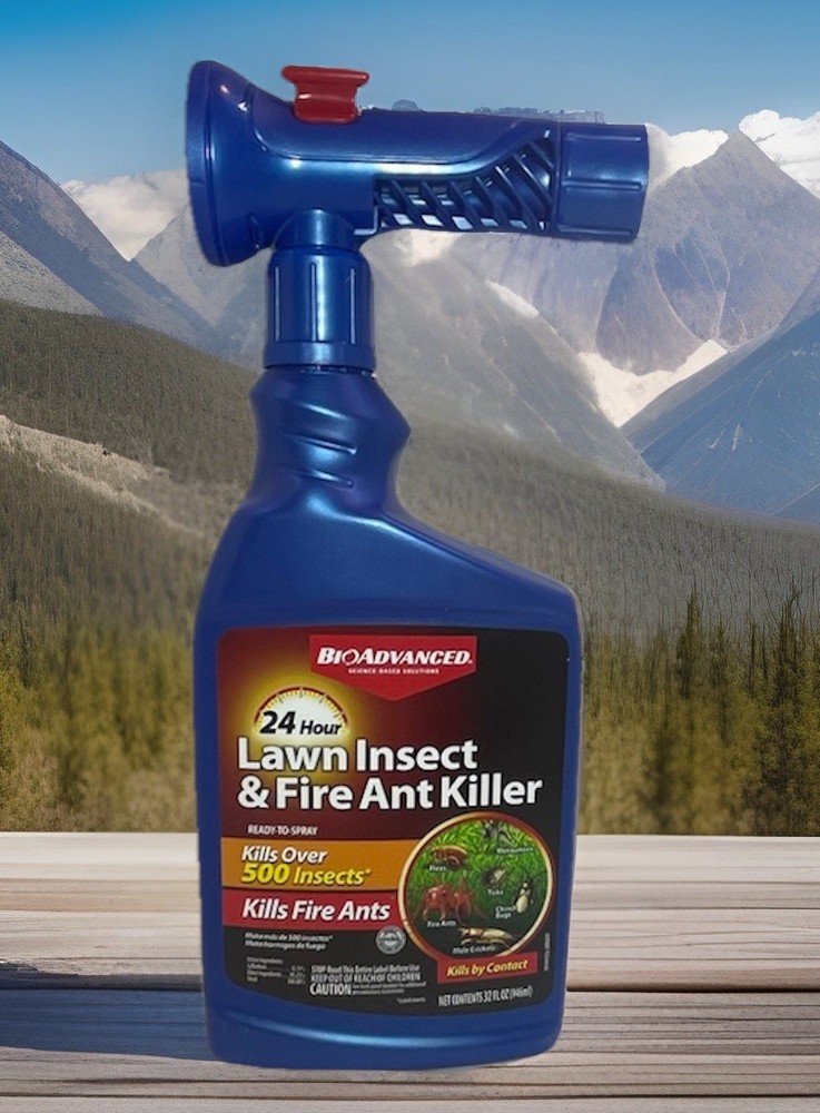 BioAdvanced Lawn Insect & Fire Ant Killer Ready-to-Spray 32 oz (2 Pack)