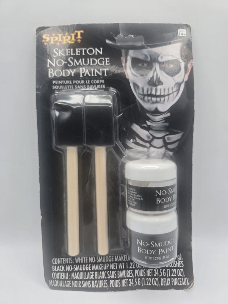 Skeleton Body Paint Makeup Kit