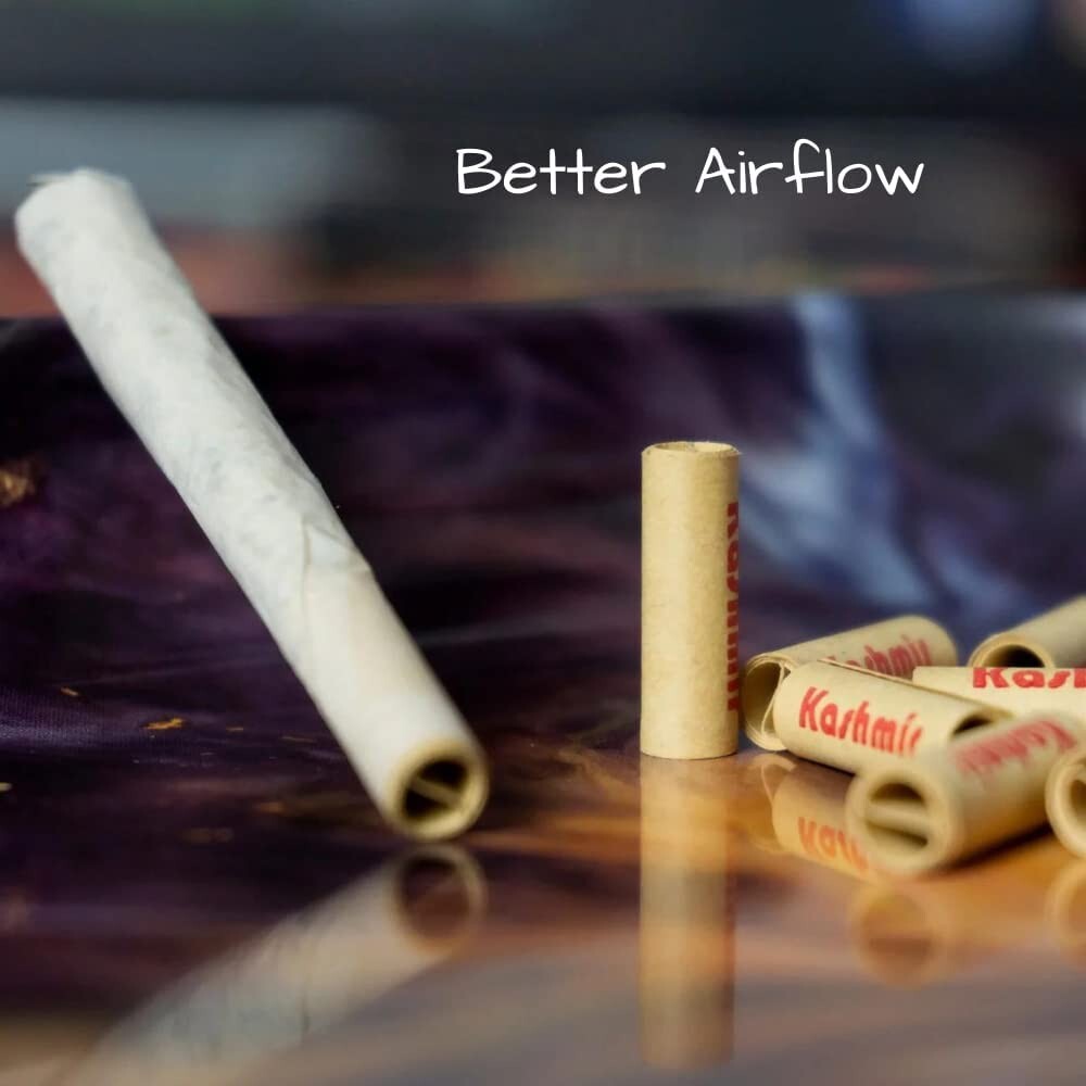 Filter Tips Unbleached Pre Rolled Filter Tips 20 Packs - 21CT each Rolling Tips