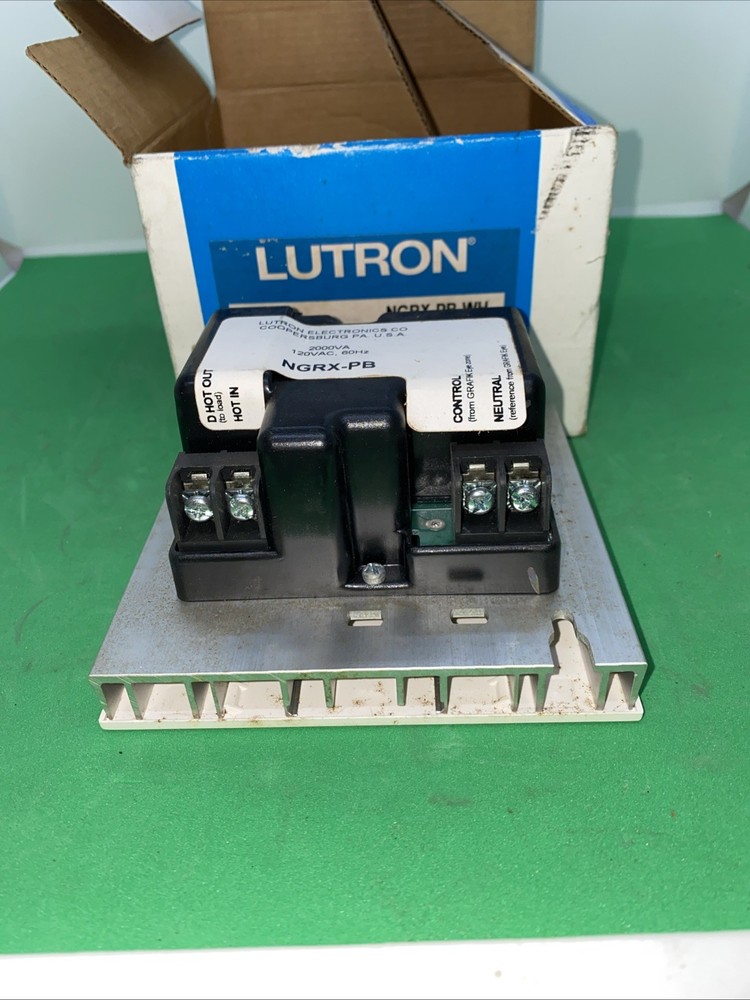 LUTRON GRAFIK EYE NGRX-PB-WH Power Booster, 3000 Series Control Unit