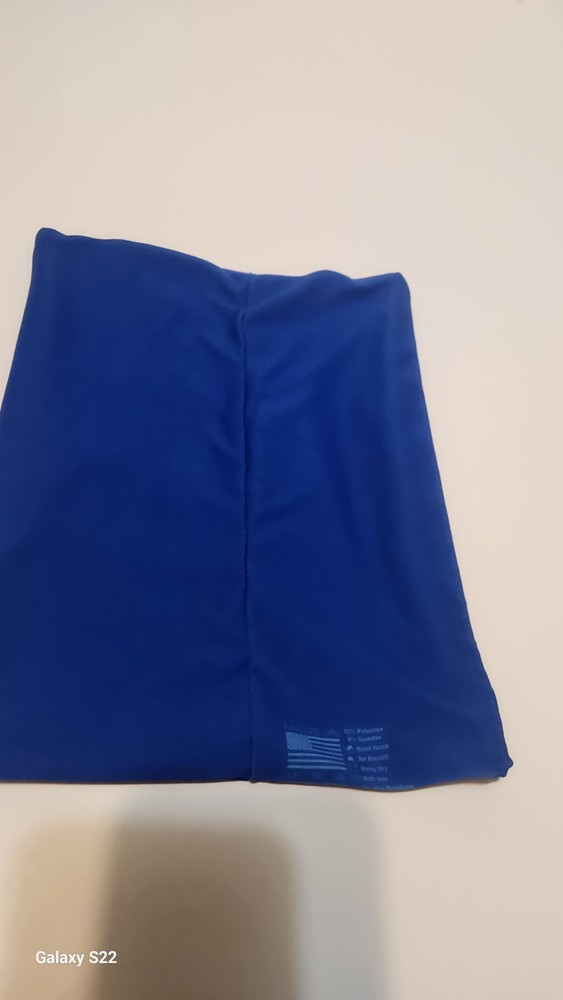Phunkshun Wear Blue Black Reusable Neck Gaiter