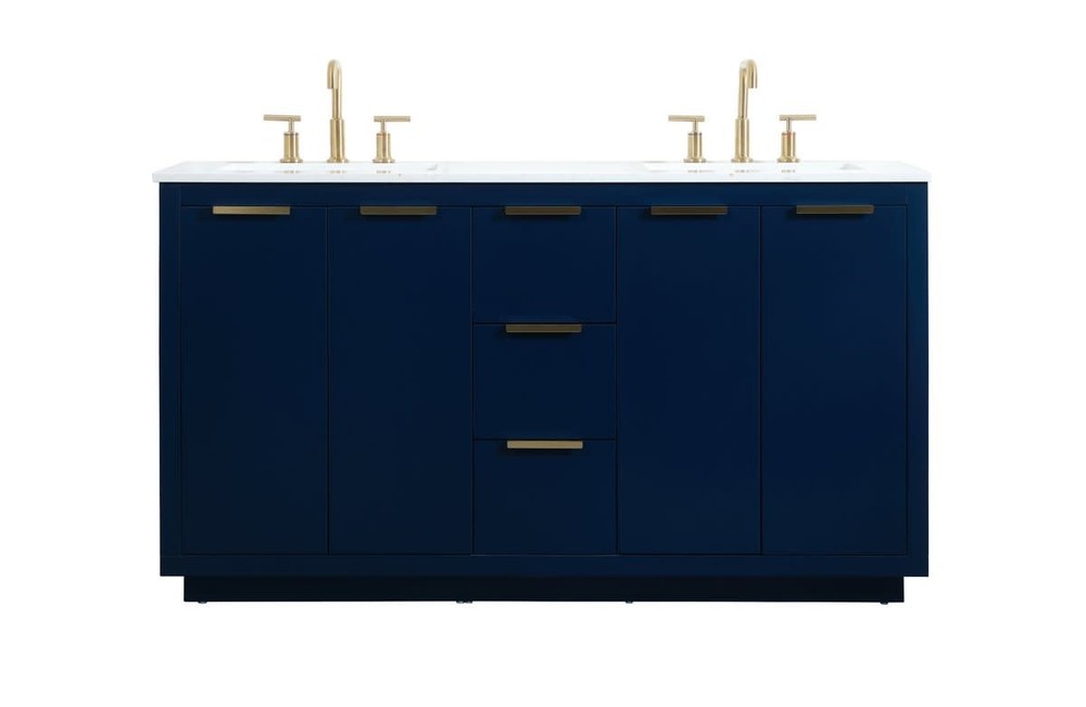 Elegant Lighting VF19460D Blake 60" - Blue