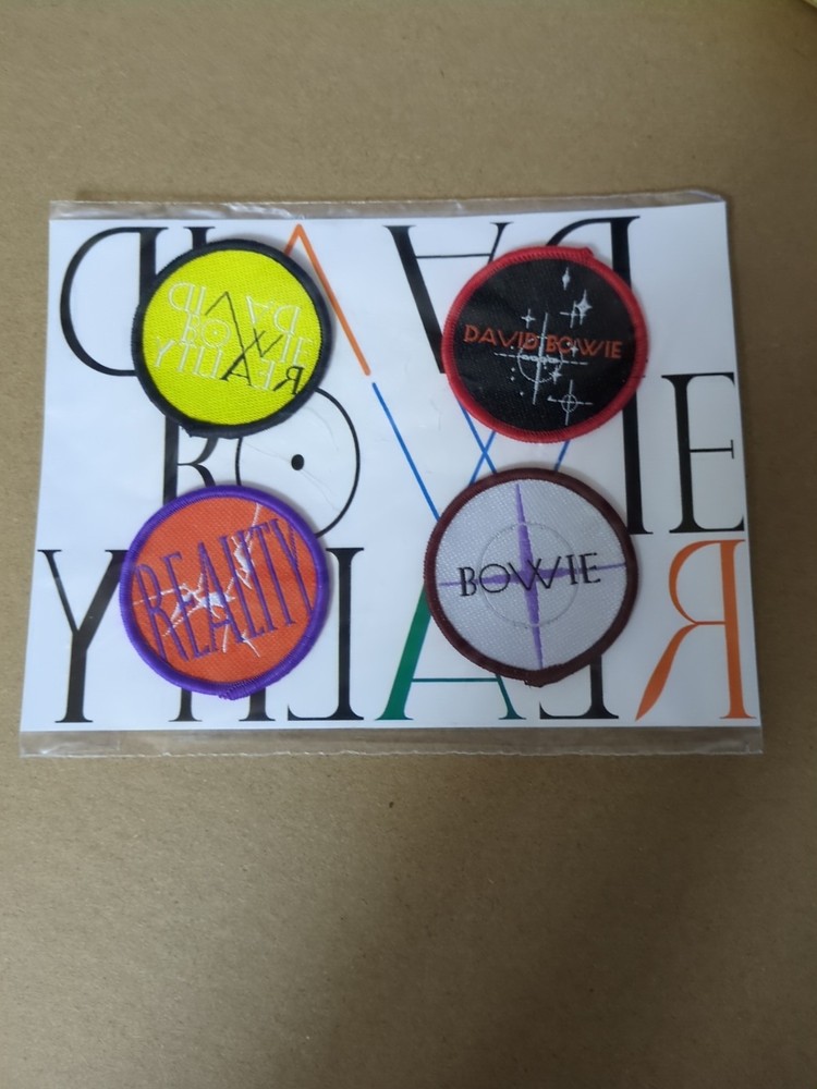 David Bowie Button Pins And Patches New