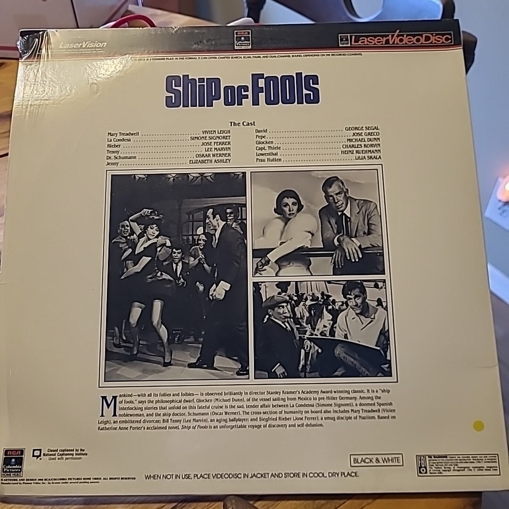 Ship of Fools (LaserDisc)