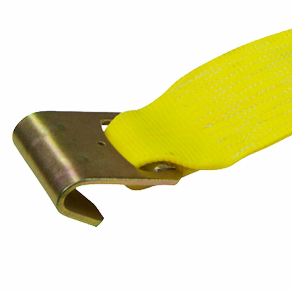 VULCAN Winch Strap - Flat Hook - 4" x 27', 10 Pack - 5000 lbs SWL