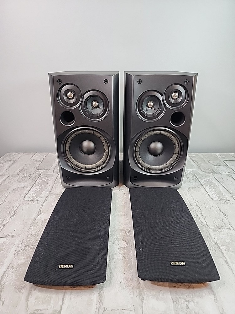 Denon D-1000 Personal Component Compact HiFi System 3 Disc CD Cassette *READ*