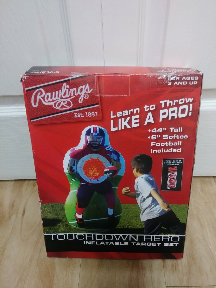 New Rawlings Touchdown Hero Inflatable Target Set