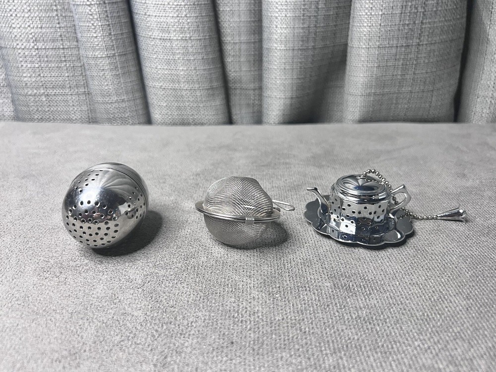 Loose Leaf Tea Infuser Stainless Steel Filter Strainer Mesh Ball Lot