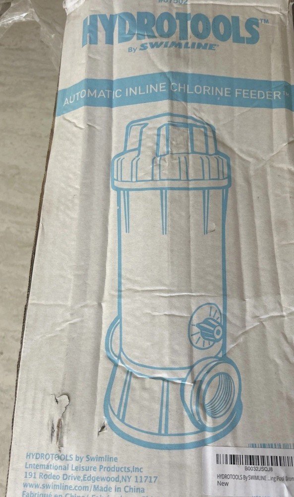 Hydrotools Automatic Chlorine Feeder | Adjustable Output 9lbs Capacity for Pools