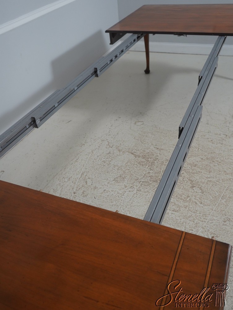 L72165: BAKER Walnut Stately Homes Dining Table