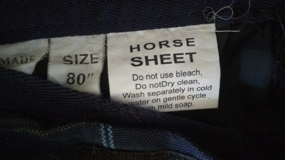 Polypropylene Sheet - Navy Plaid - 80