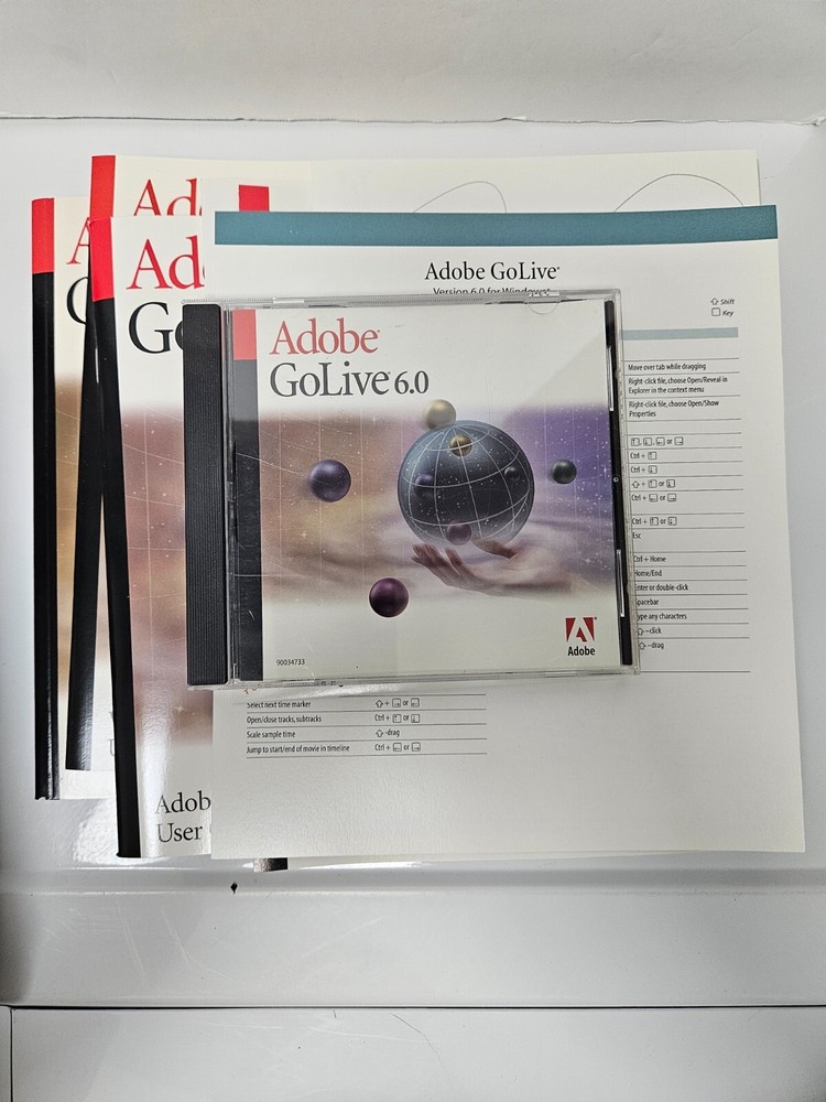 Adobe LiveMotion 2.0 & GoLive 6.0 For Mac 2000 Professional Web Graphics 2 Sets