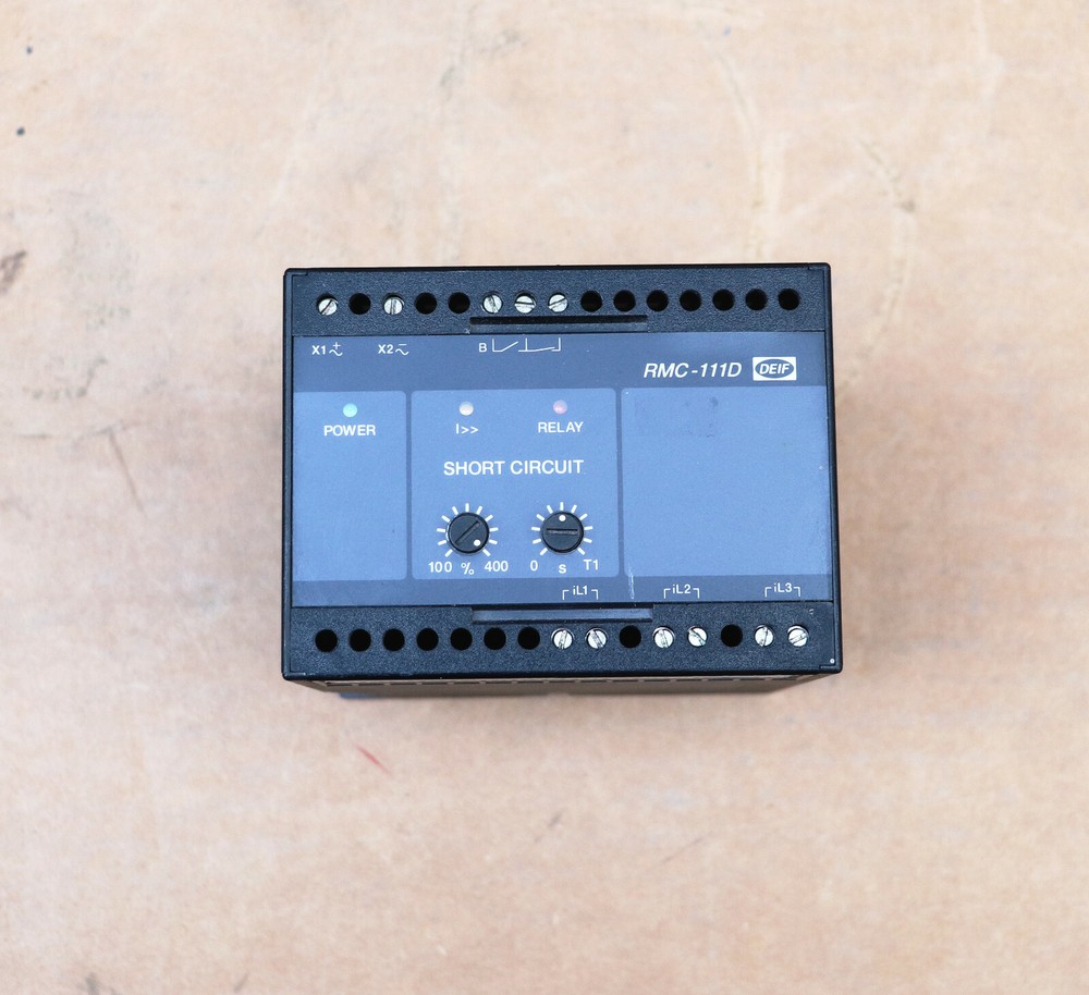 DEIF RMC111D CURRENT SHORT CIRCUIT RELAY