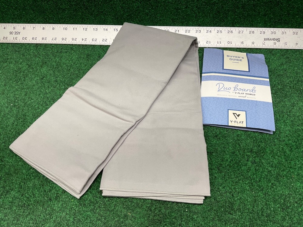 V-Flat Microfiber Cleaning Placement Mat 42" x 32"