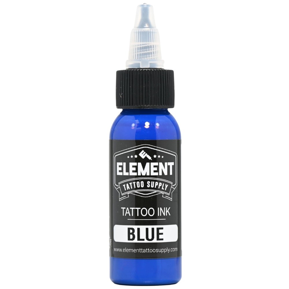 Element Tattoo Ink Set: Red, Yellow, Blue Professional Solid Colors