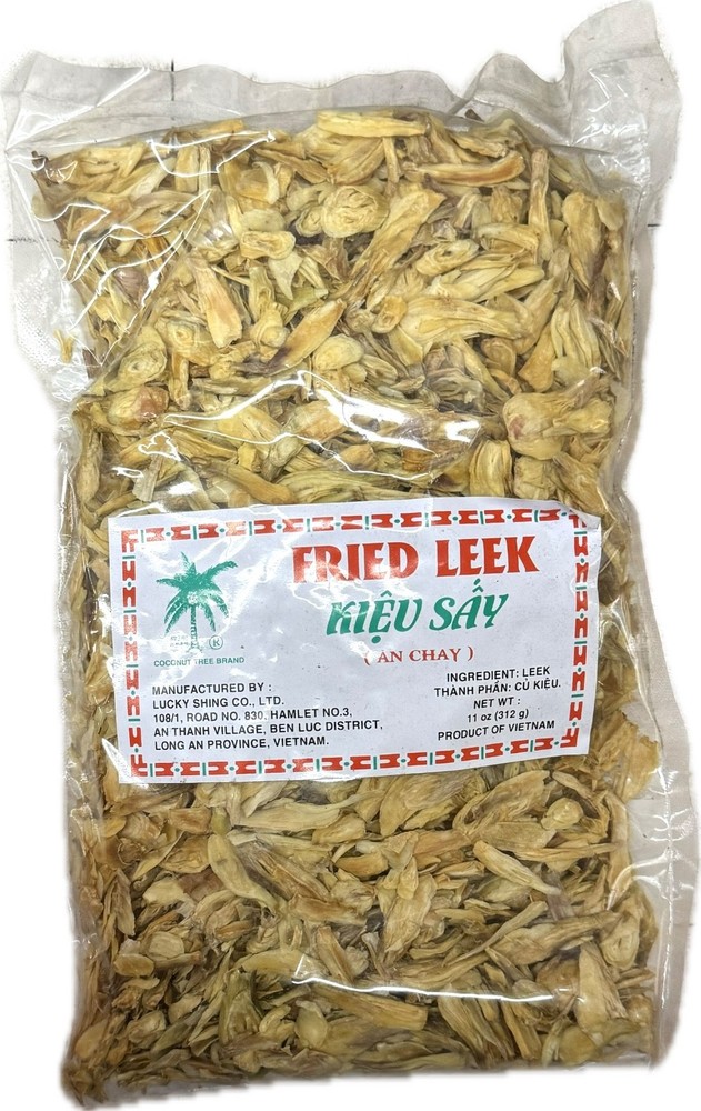 Dried Sliced Leek Vegetable, Coconut Tree 3.5oz