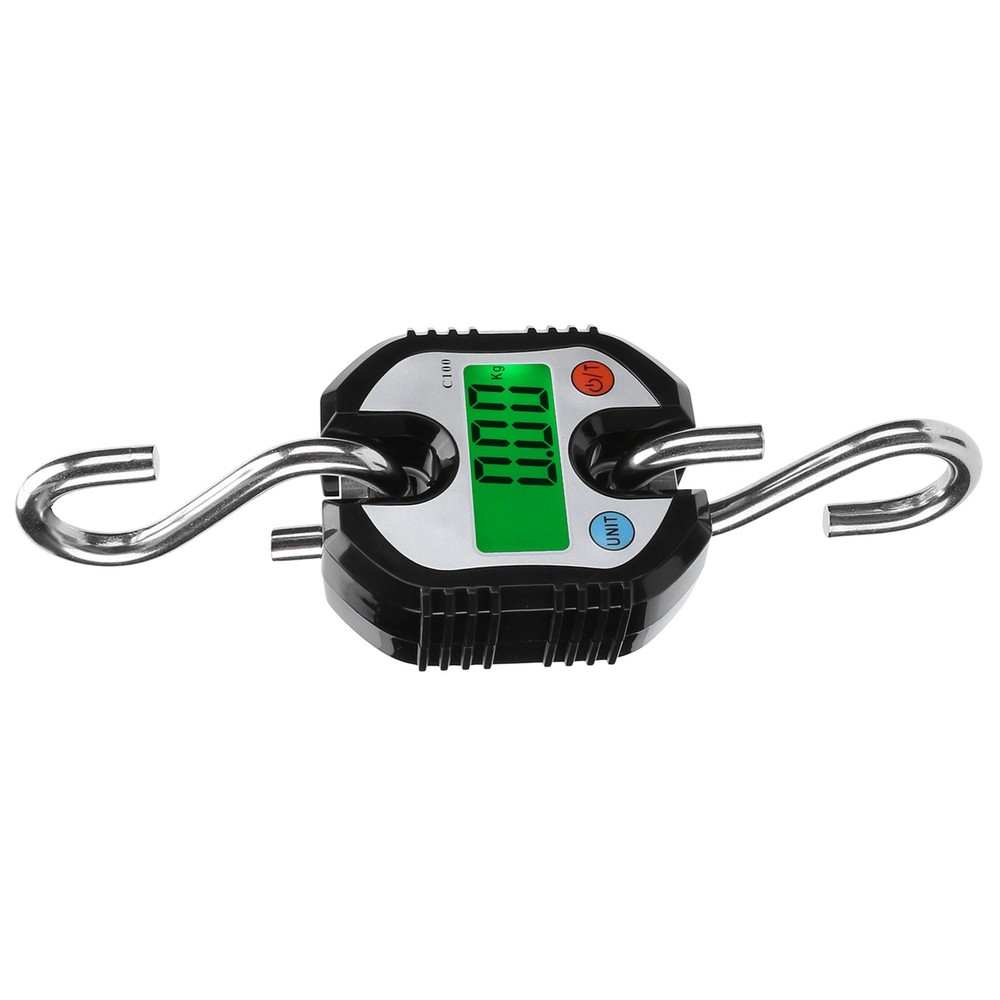 150KG Crane Scale LCD Digital Electronic Hook Hanging Weight For Heavy Objects