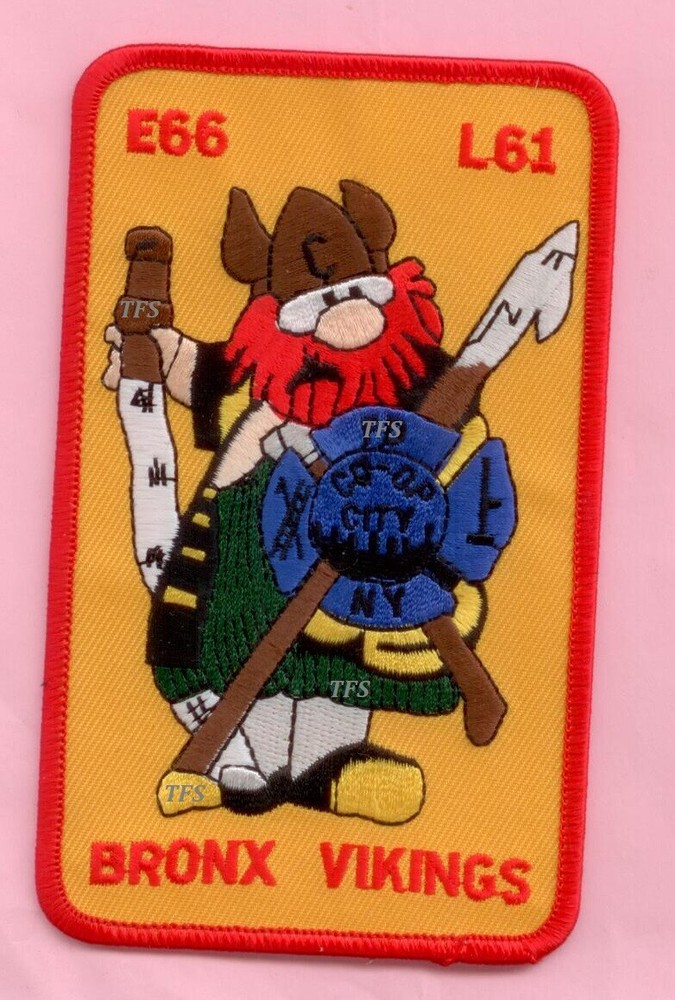 New York City Fire Dept Engine 66 Ladder 61 Patch