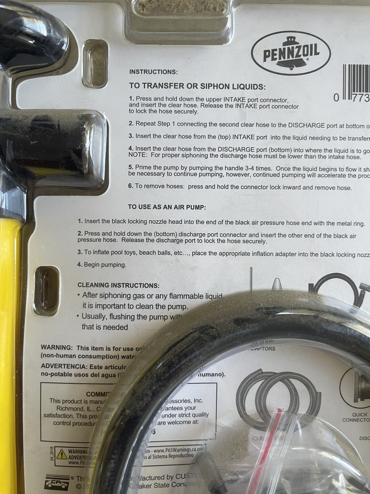 Pennzoil Multi-Use Pump #36677