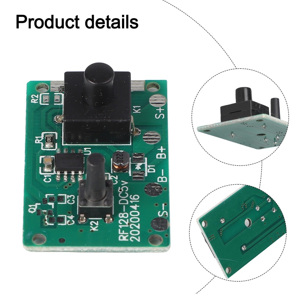 1 2V Solar Light Controller Circuit Board for Enhanced Outdoor Ambiance
