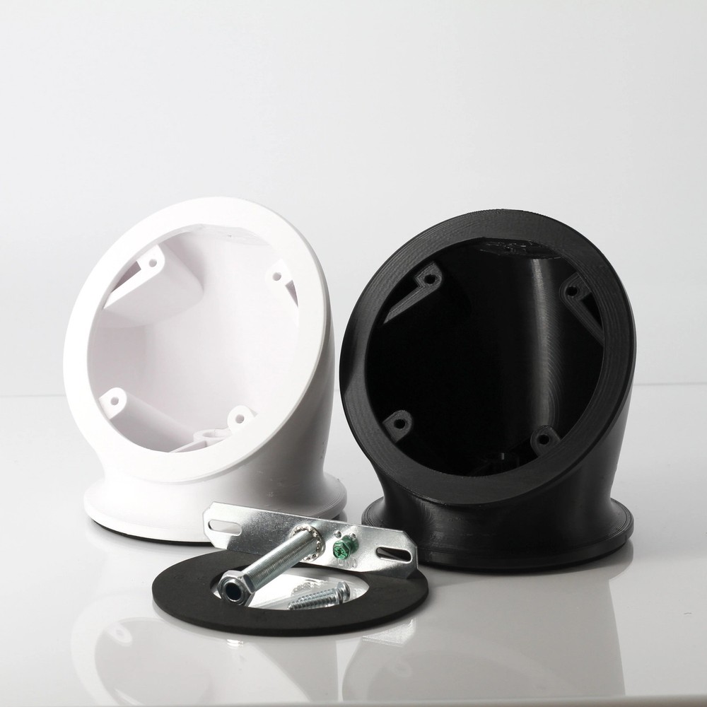 Universal 60° Single Soffit Mount for Floodlight Cameras