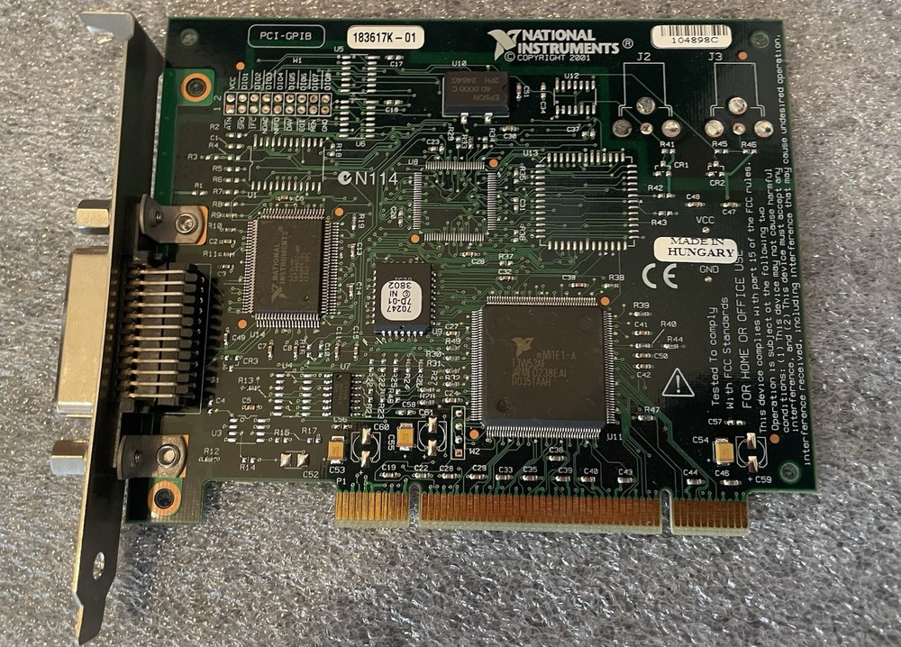 National Instruments PCI-GPIB Interface Card