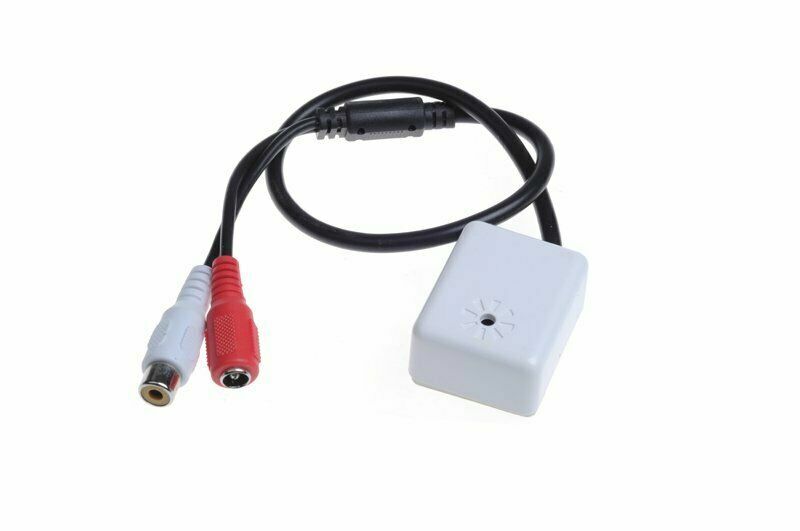 USA Spy CCTV Wide Range Microphone for Security Camera Audio Surveillance DVR