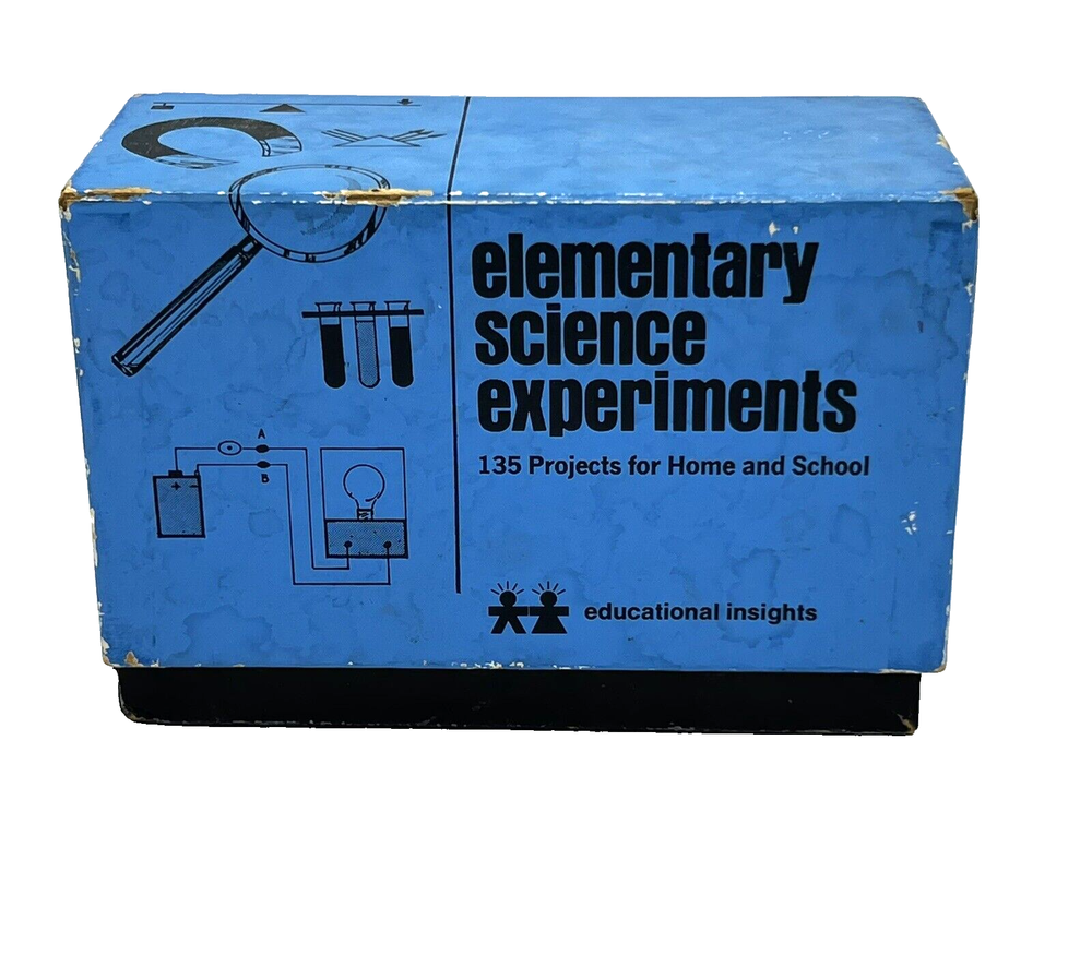 1974 Educational Insights Elementary Science Experiments 135 Projects #9105 Rare
