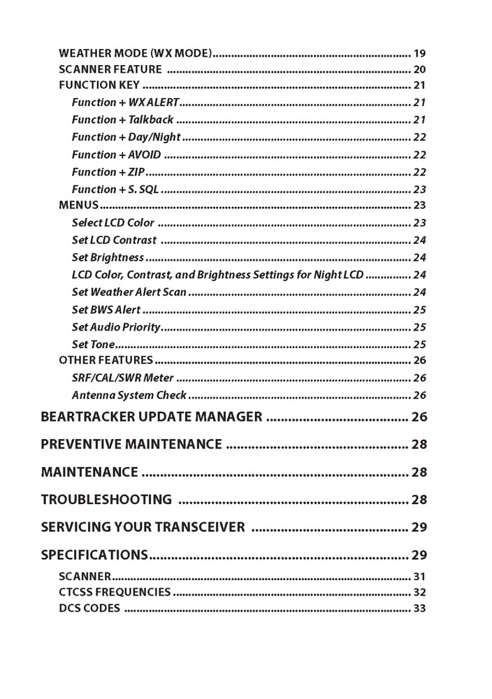 Uniden Bear Tracker 885 Instructions Operating Manual User Guide COIL BOUND