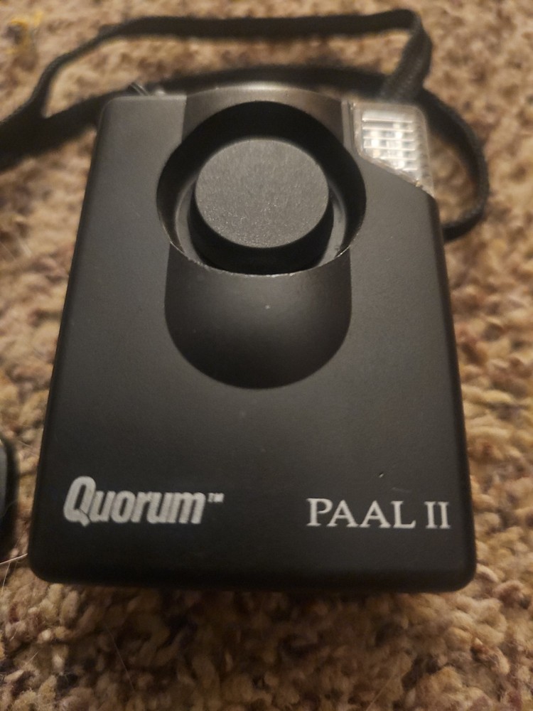Quorum PAAL 2 Personal Security Alarm Clip & Pull Pin Black Works