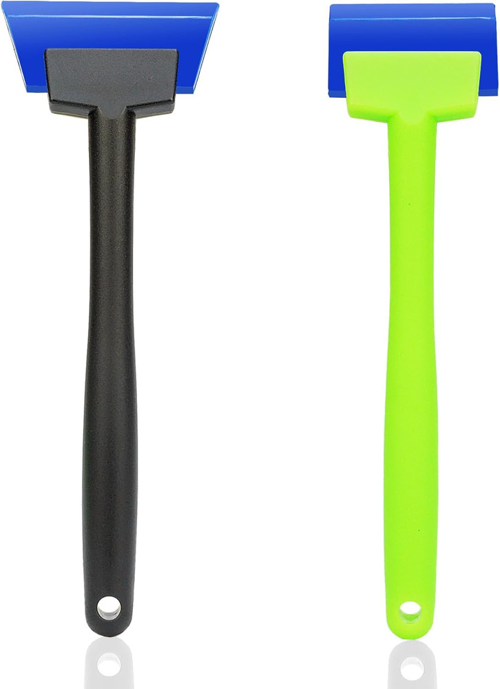 2Pack Car Mirror Wiper, Vehicle Tint Squeegee for Small Triangular Window, 6.2IN